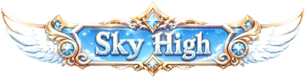 Sky High title banner